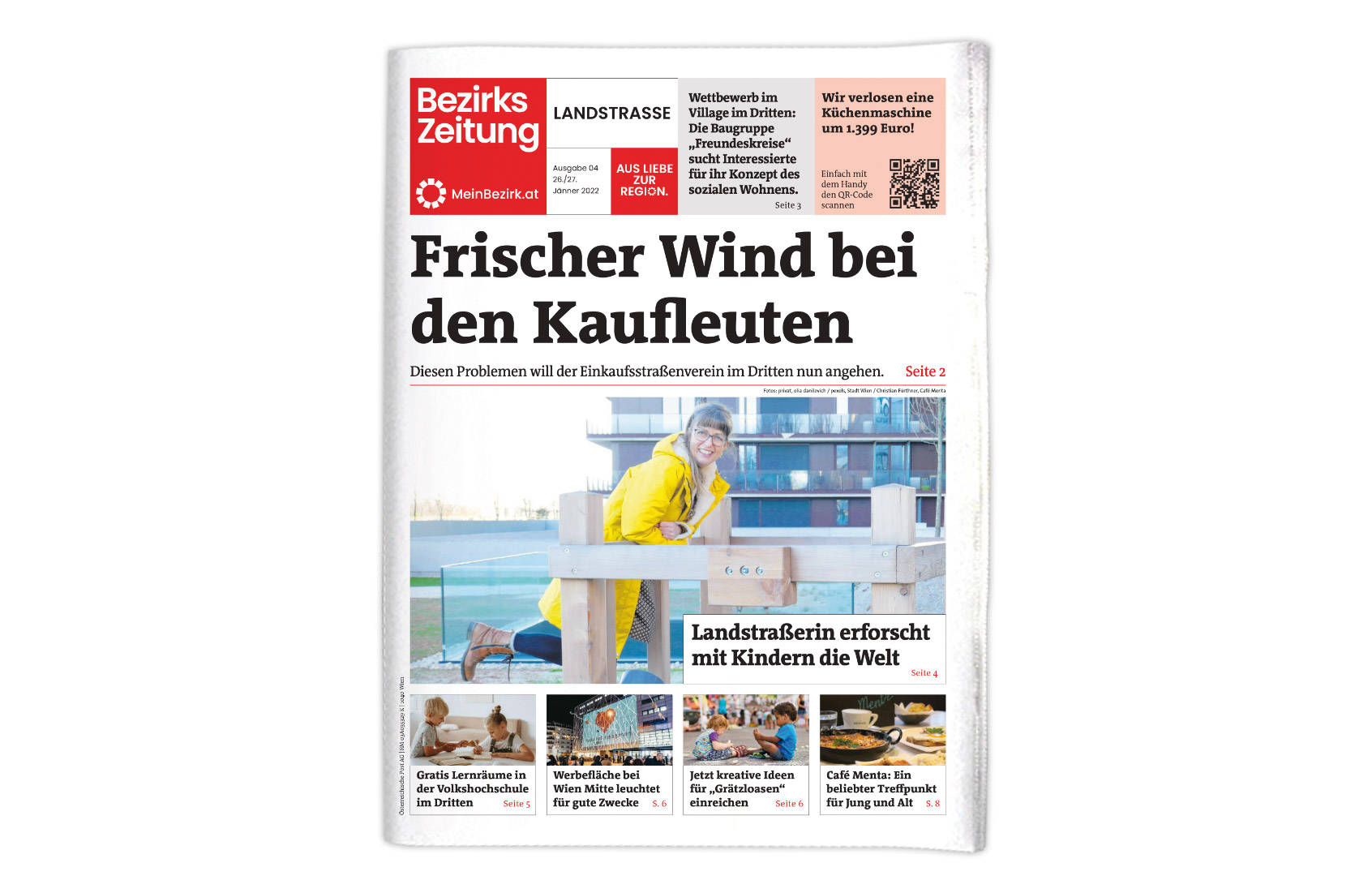 BezirksZeitung Cover Wien